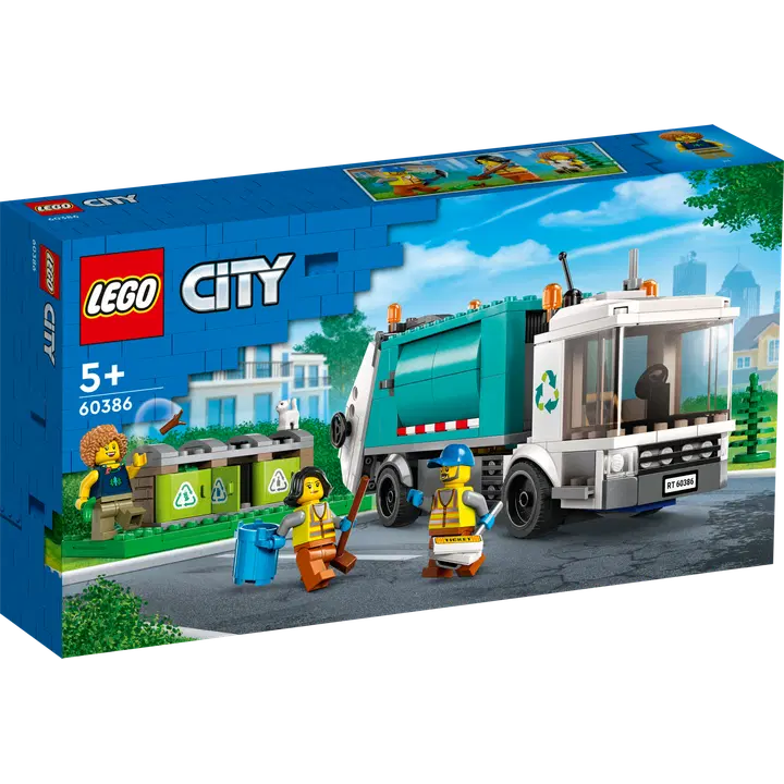 LEGO City Great Vehicles 60386 - Kierrätyskuorma-auto