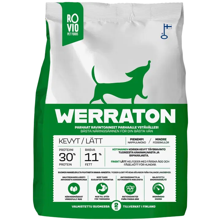 Werraton Light dog food 2 kg