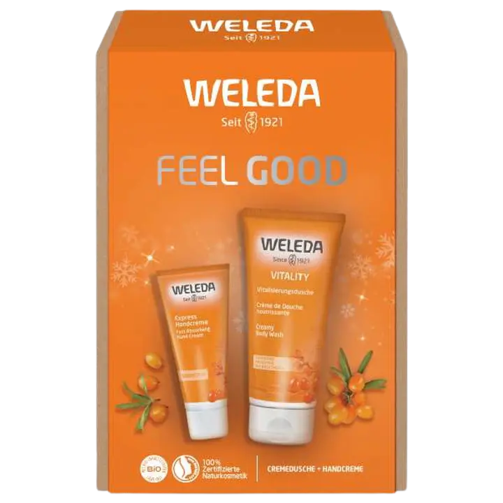 Kinkekomplekt Weleda Astelpaju Feel Good