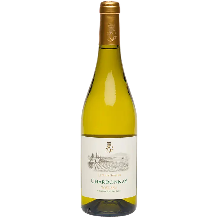 Gentili Chardonnay Toscana KGT vein 13%vol 750ml