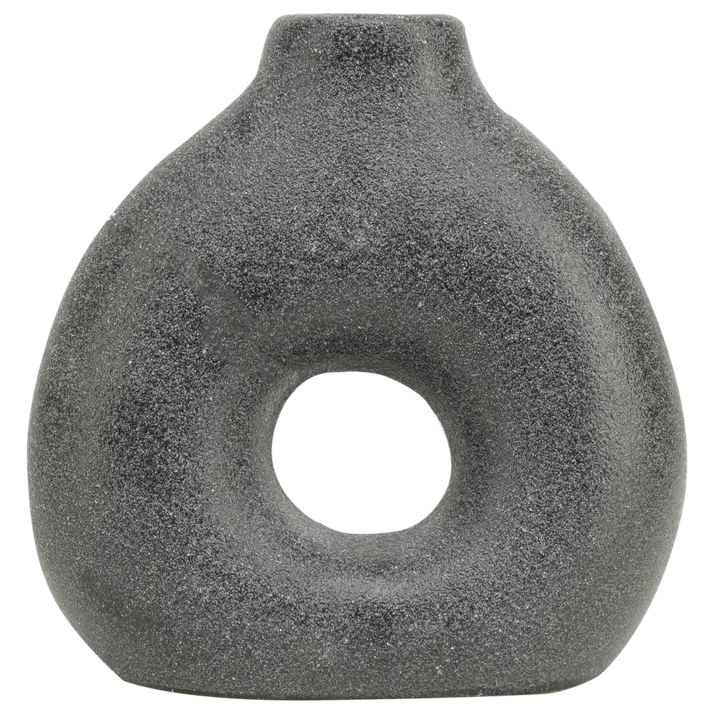 House maljakko Round 14 cm musta