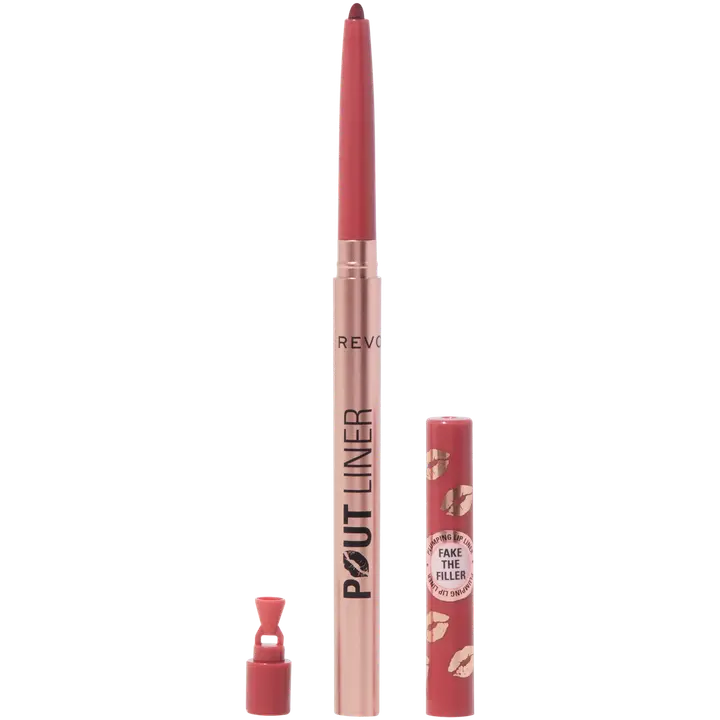 Makeup Revolution Pout Bomb täyteläinen huulenrajaus 1,1g Burnt Cherry Red