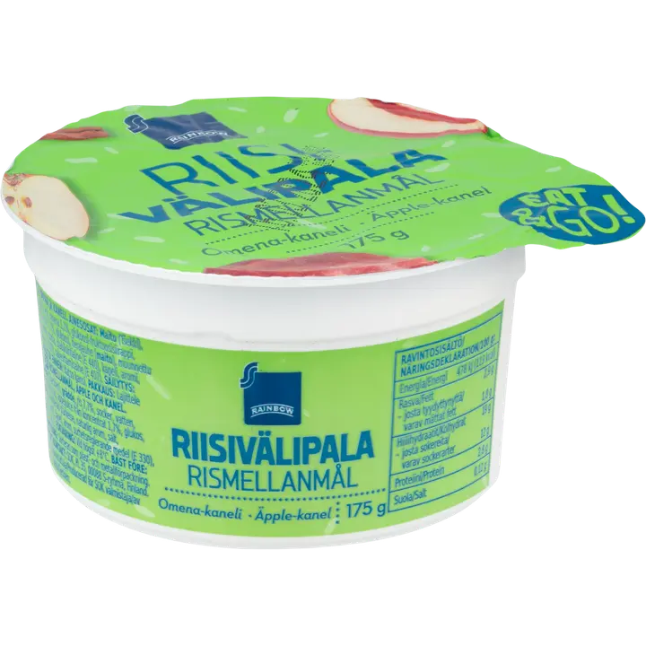 Rainbow Riisivälipala Omena-Kaneli 175g