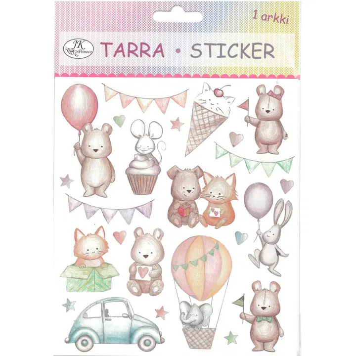 J.K. primeco tarra-arkki pehmolelut