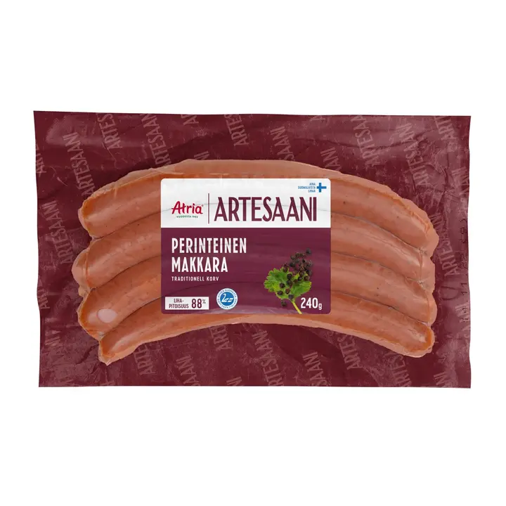 Atria Artesaani Perinteinen Makkara 240g