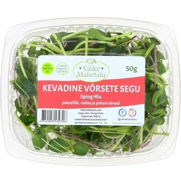 MAHE KEVADINE VÕRSETE SEGU 50G