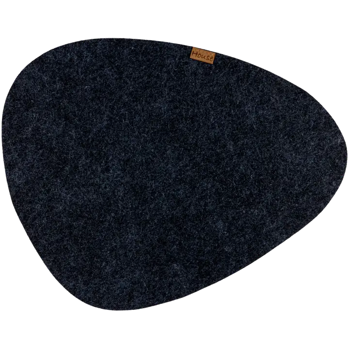 House huopatabletti Stones 34x42 cm, tummanharmaa