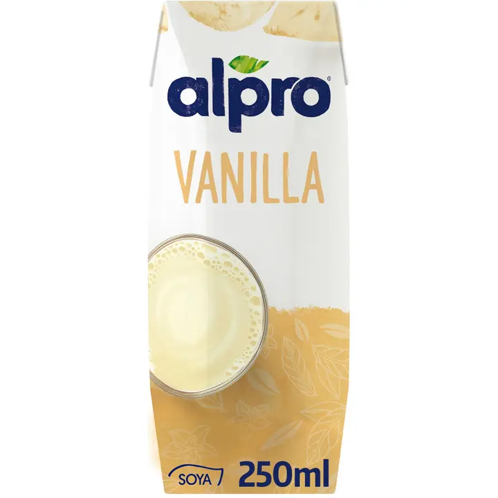 Alpro sojajook vanilje, laktoosivaba, vegan, 250 ml