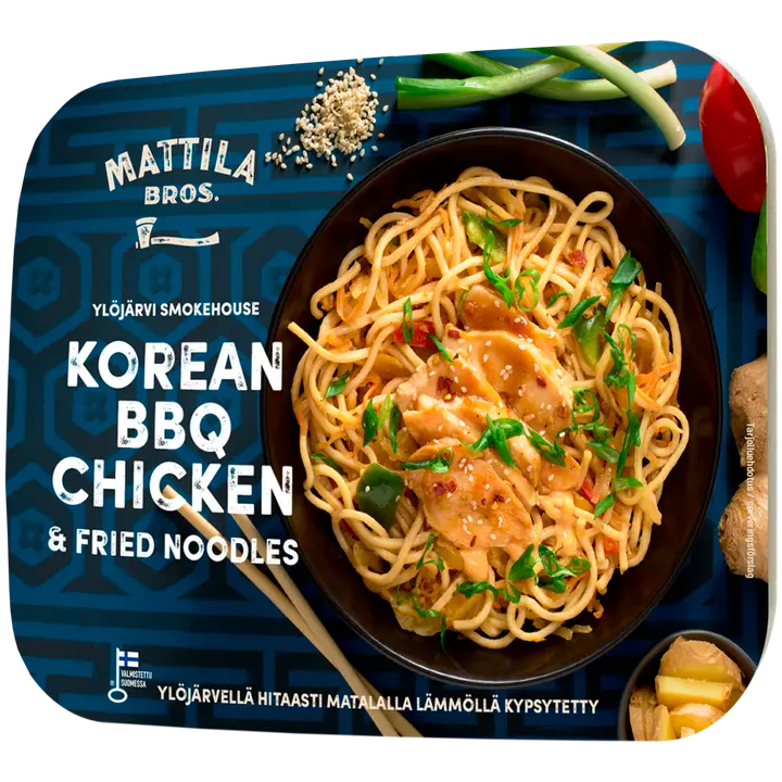 Mattila Bros. Korean BBQ chicken & fried noodles 280g