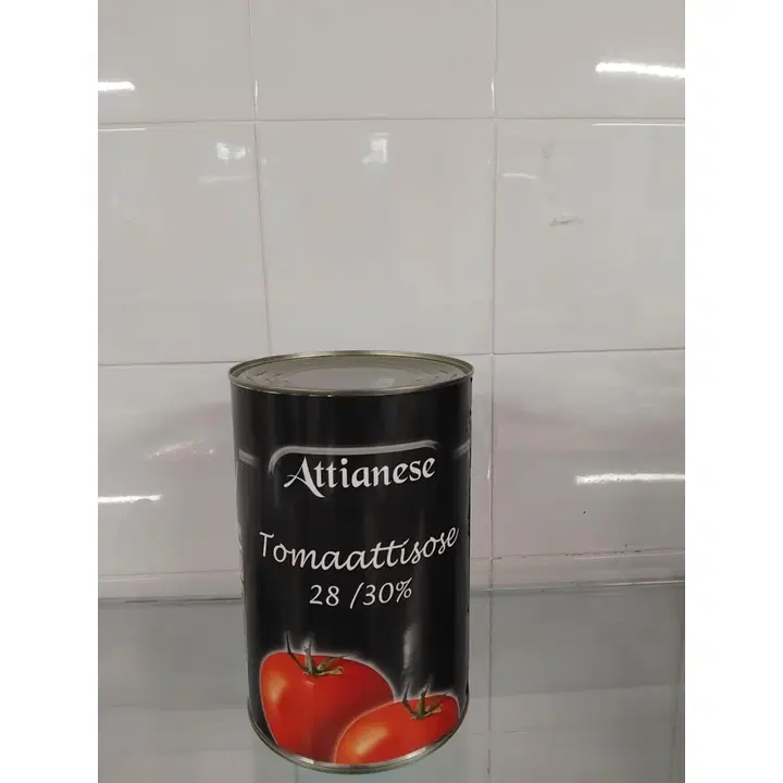 Attianese Tomatpuré  28/30% dubbelkoncentrerad 4500g