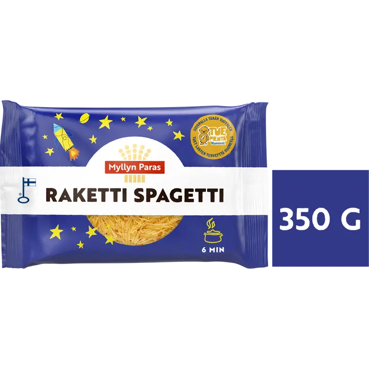 Myllyn Paras Raketti Spaghetti 350g Tue pientä -kampanja
