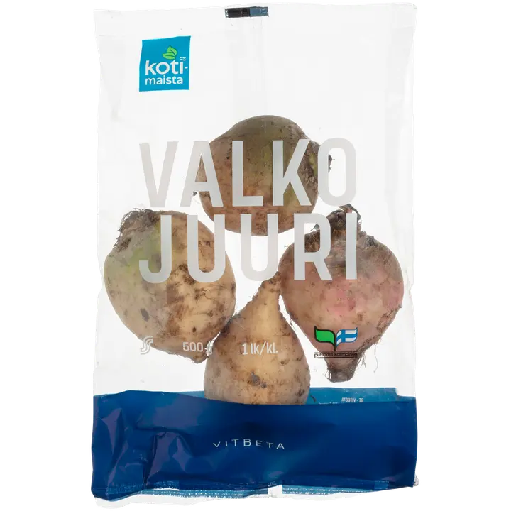 Kotimaista valkojuuri 500 g