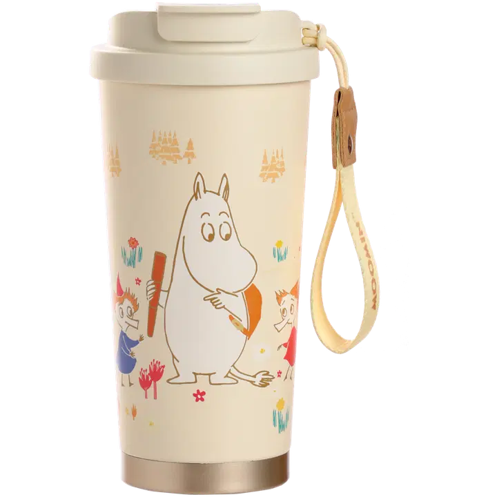 Muumi take away -termosmuki  580 ml retkellä