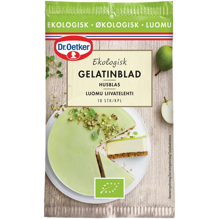 Dr. Oetker Luomu Liivatelehti 10 kpl