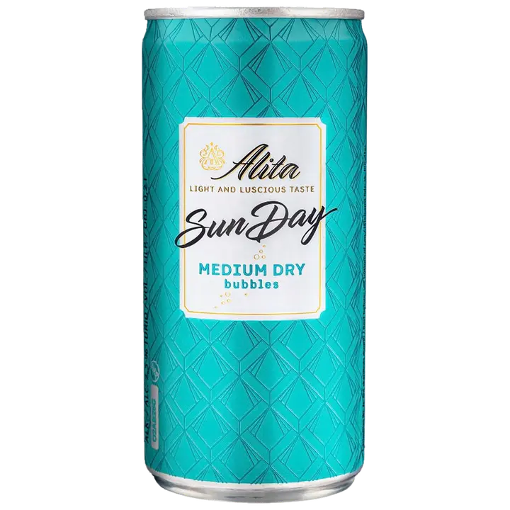 Alita Sunday Medium Dry gaseeritud puuviljavein 7,5%vol 200ml