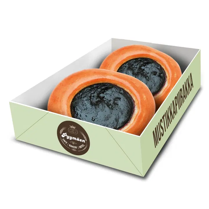 Pyymäen Leipomo Mustikkapiirakka 2 kpl 130 g