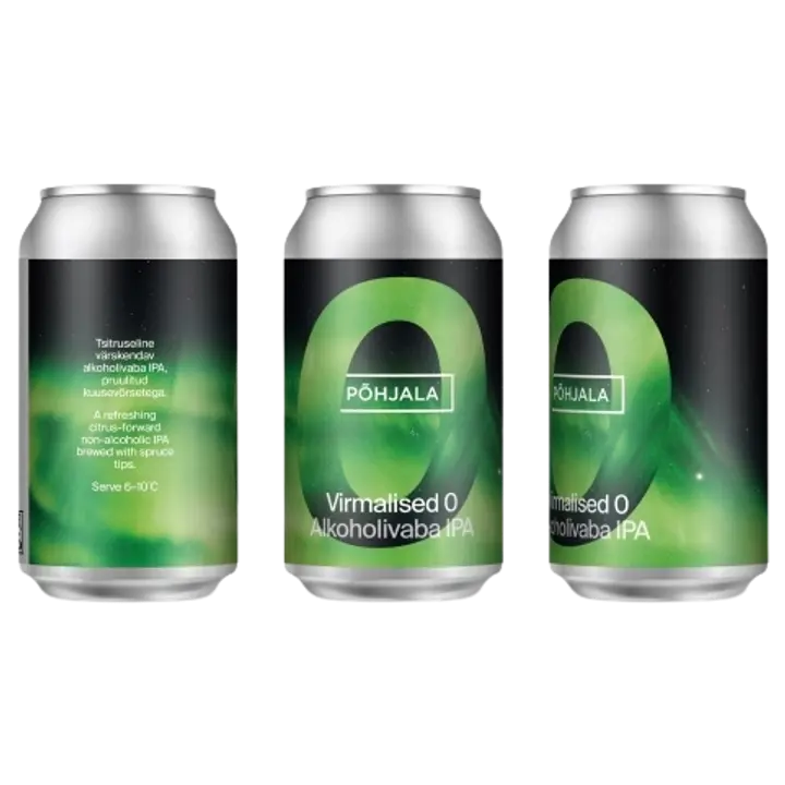 Põhjala Virmalised 0 alkoholivaba IPA 330ml