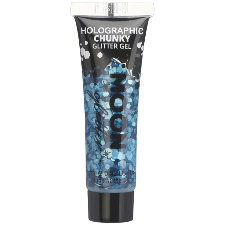 Glittergeel Moon Glitter Holograafiline sinine 12ml