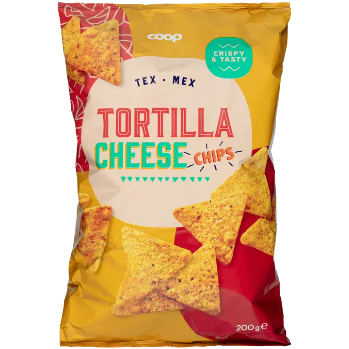 Coop tortilla chips juusto 200 g