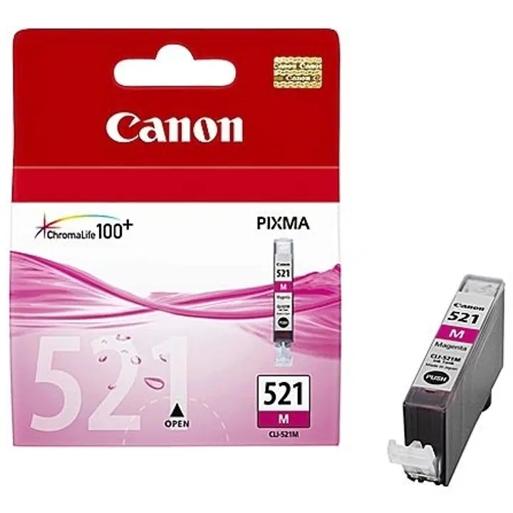 Canon CLI-521 mustepatruuna magenta
