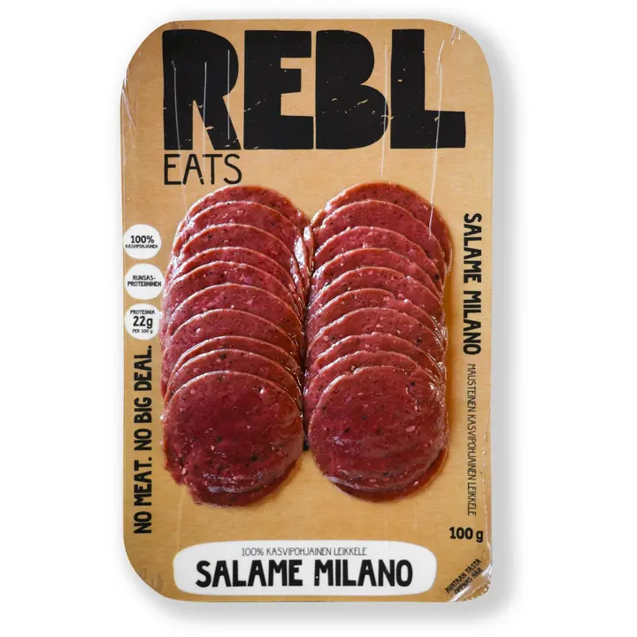 Rebl Eats Salame Milano vegeleikkele 100g