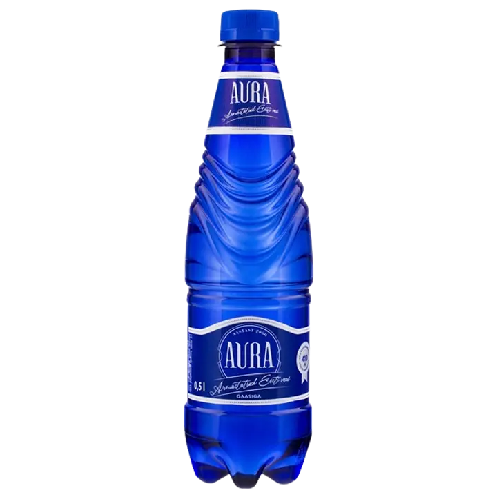 Aura Spring Gaasiga vesi, 500 ml