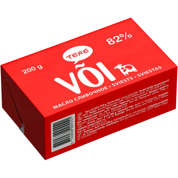 Tere Või 82%, 200 g