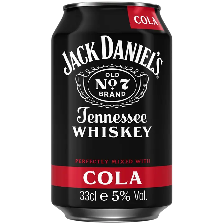 Jack Daniel’s Cola 5% 0,33 l