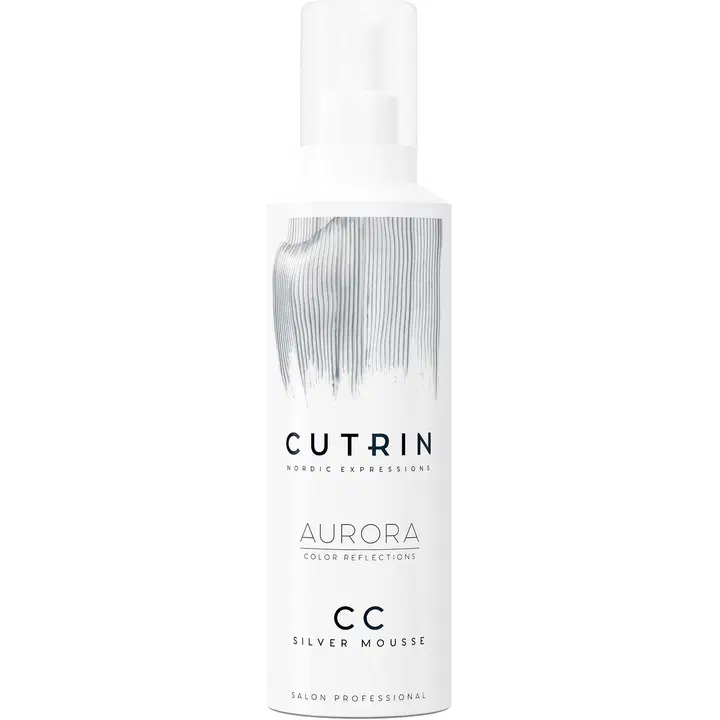 Cutrin Aurora CC Silver Mousse sävyttävä muotovaahto 200 ml