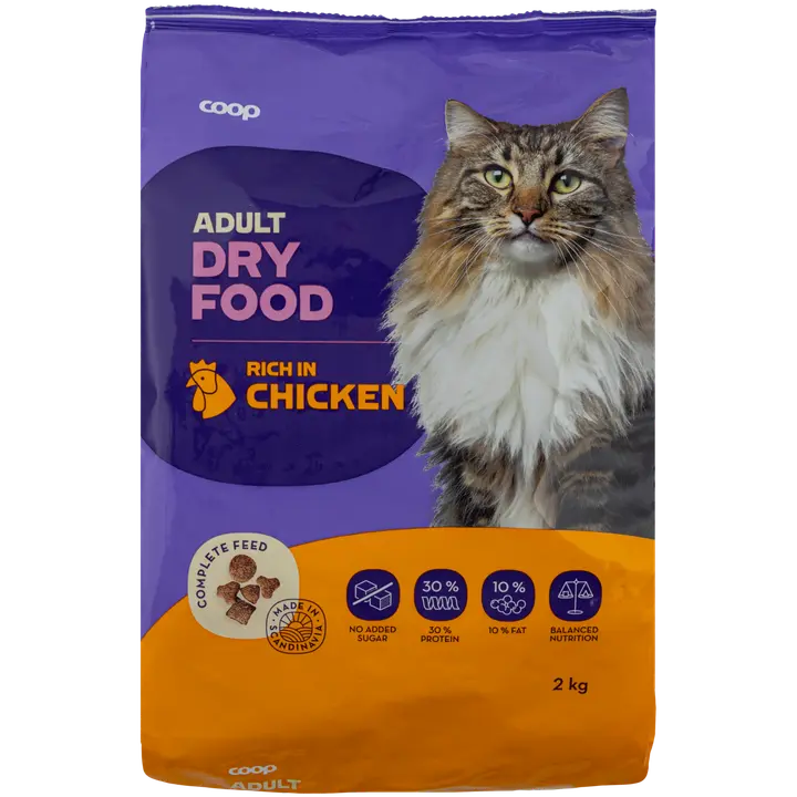 COOP kassi kuivtoit kanaga 2kg