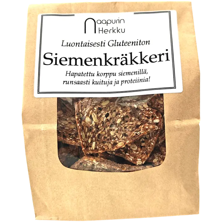 Gluteeniton siemenkräkkeri