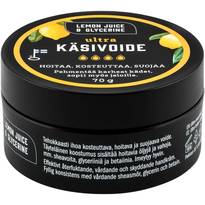 Lemon Juice & Glycerine 70g Ultra käsivoide