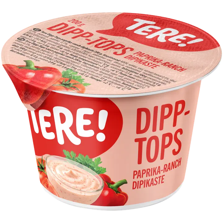 Tere Dipp-Tops dipikaste paprika-ranch, 200 g