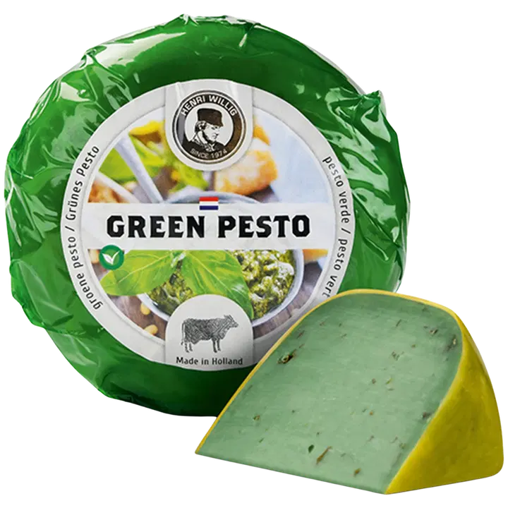 Henri Willig Baby Gouda vihreä pesto