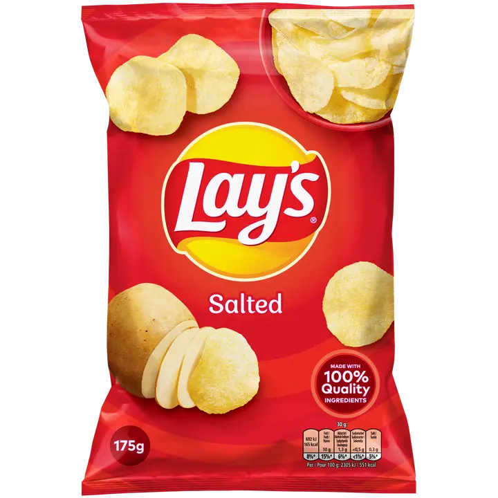 Lay's suolattu perunalastu 175g