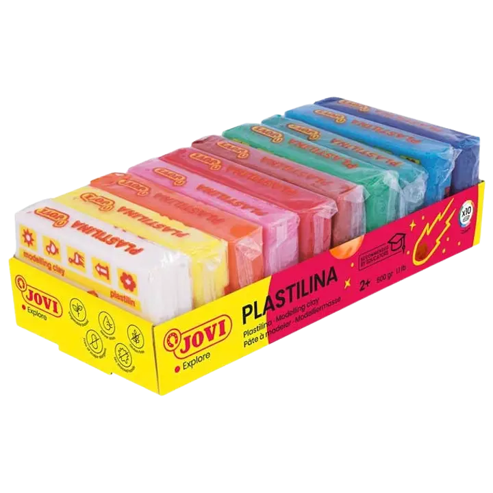 Jovi plastiliin 10 värvi a 50 g