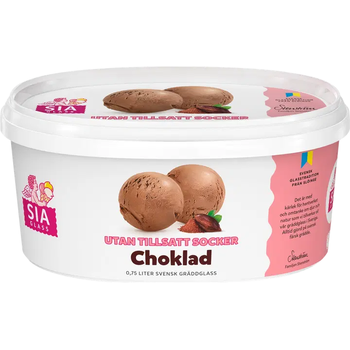 SIA Glass Suklaa 0,75 L. ilman lisättyä sokeria