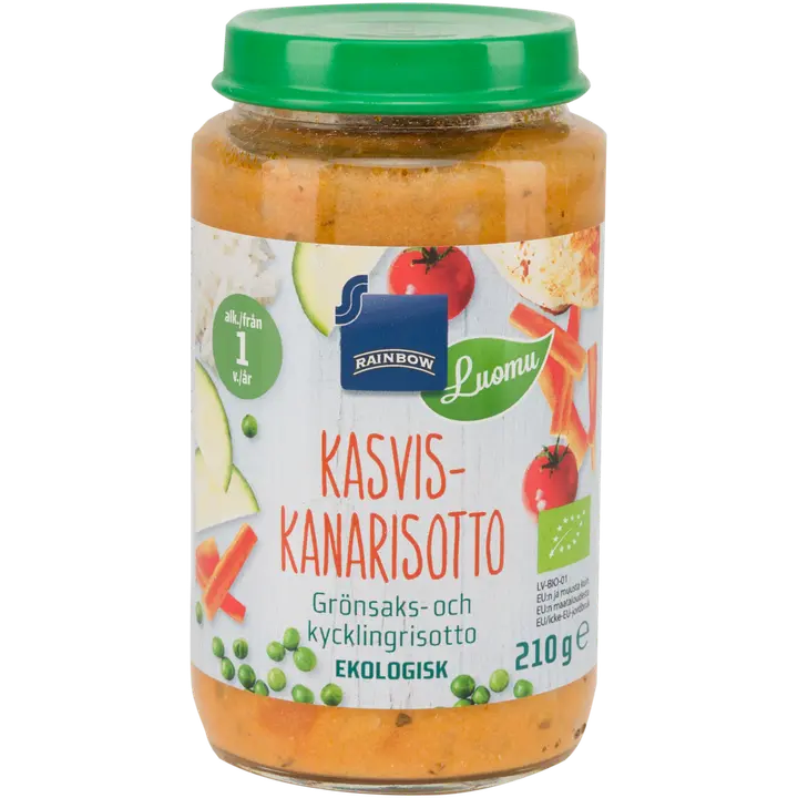 Rainbow köögivilja-kana maherisoto 220g