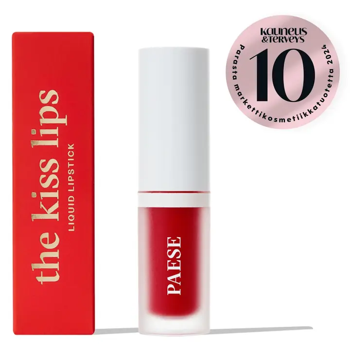 Paese The Kiss Lips huulipuna nestemäinen 06 classic red
