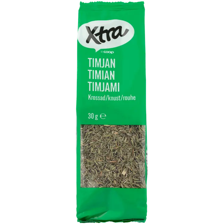 Xtra kuivatatud jahvatatud tüümian 30g