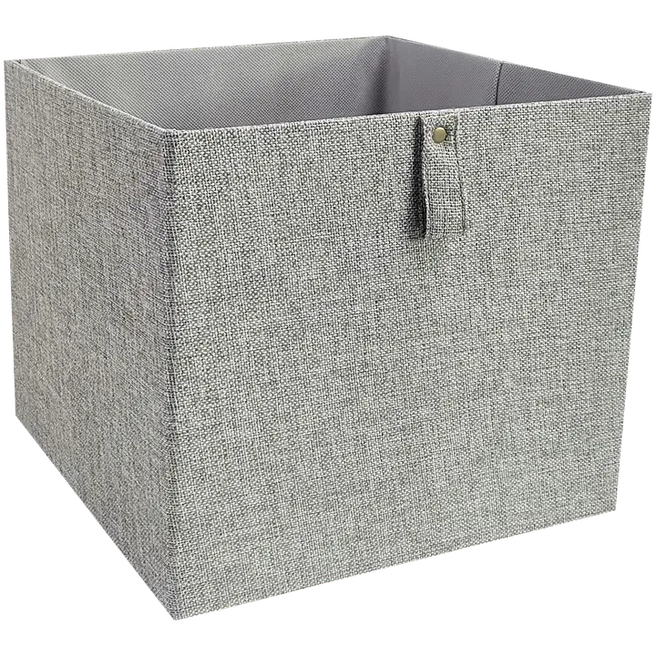 Säilituskast tekstiil hall