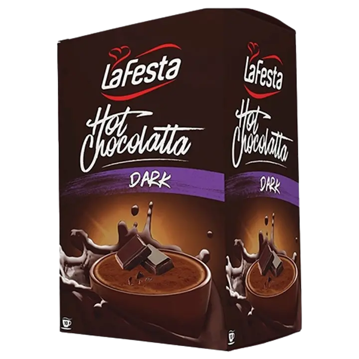 DECOMORRENO Kuum šokolaadijook mõruda šokolaadi maitsega 10*12,5g