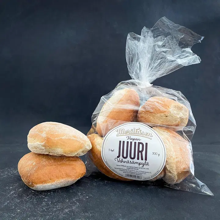 Juuri-Vehnäsämpylä 5 kpl / 300 g