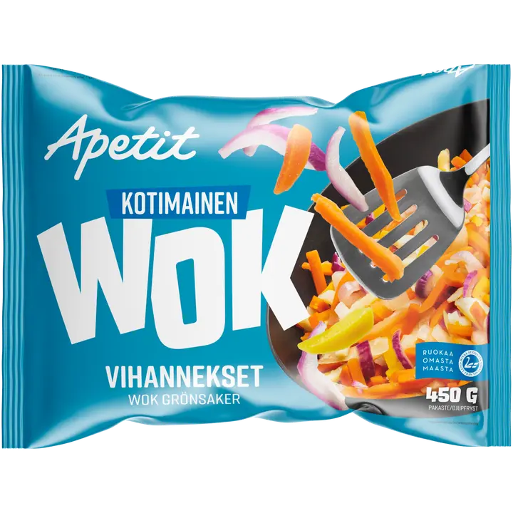 Apetit Kotimainen Wok Vihannekset pakaste 450g