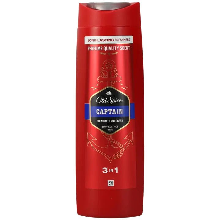 Old Spice suihkusaippua Captain 3in1 400 ml