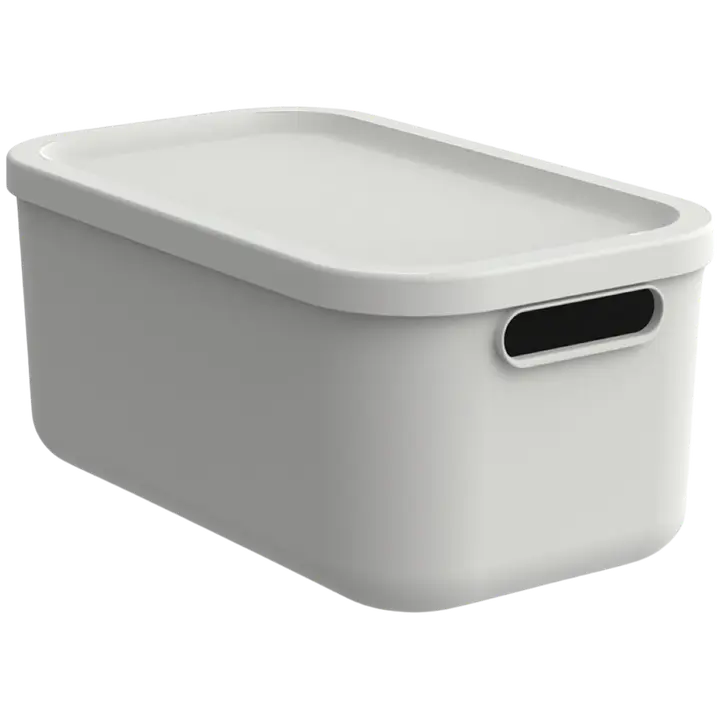 Kast Albula kaanega 12l valge