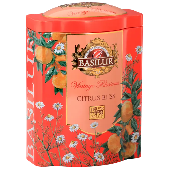 Must purutee BASILUR Vintage Blossoms Citrus Bliss 75g