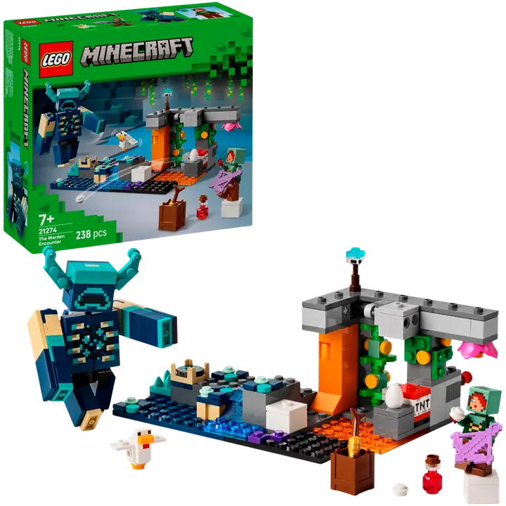 LEGO® Minecraft 21274 Vartijan kohtaaminen