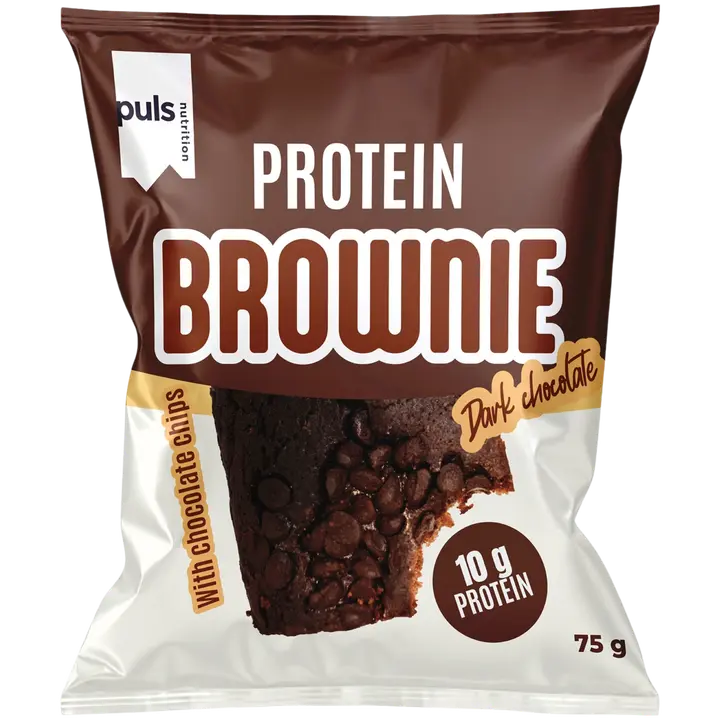 Puls Nutrition Proteiini Brownie Dark Chocolate 75g