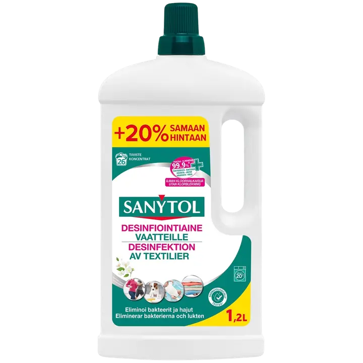 Sanytol 1,2 l Desinfiointiaine vaatteille